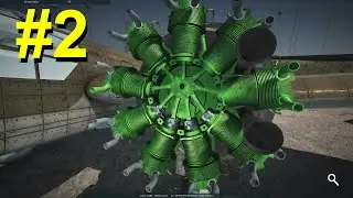 RADIAL ENGINE TEAR DOWN - Plane Mechanic Simulator EP2