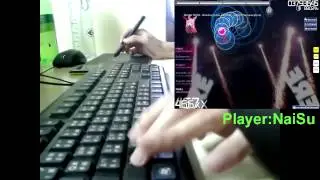 OSU!  [live play]   Touhou (LeaF) - Calamity Fortune [Extra]
