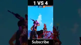 1vs6 Clutch🤯 Destroyed in Seconds 🔥 woodpecker on another level 😱 #shortfeed #ffrkyt #tondegamer