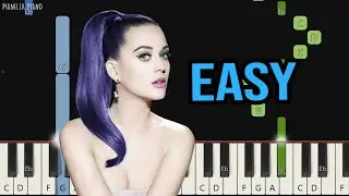 Katy Perry - Roar | EASY Piano Tutorial by Pianella Piano