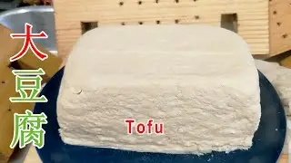 Homemade Tofu with lemon juice