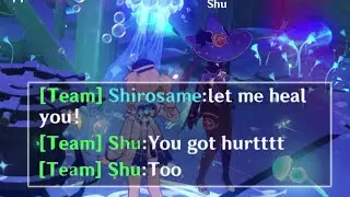 I will stay on Red Health Bar when Joining Players In Genshin Impact Co-op