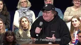 Michael Moore's solution for beating Donald Trump? Bernie Sanders.