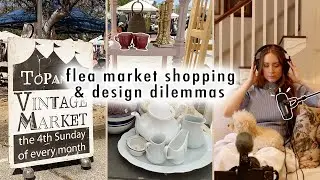 SUNDAY VLOG flea market shopping & design dilemmas