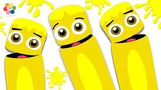 Learn Colors - Yellow Edition | Learning Colors With Color Crayons | Color Crew Special | BabyFirst