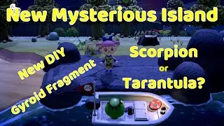 [ACNH] New Mysterious Island! Trying to catch a Scorpion or Tarantula on this New Island!
