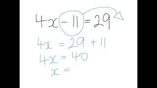 Two Step Linear Equations