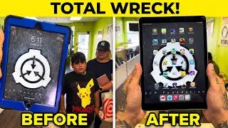 Deep Cleaning and Fixing The Destroyed iPad 😱