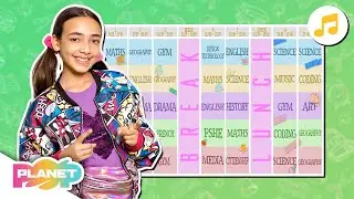 Timetable Song! | Educational Videos for Kids | Planet Pop 