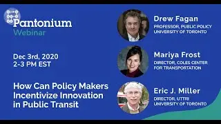 Webinar: How Can Policy Makers Incentivize Innovation in Public Transit
