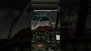 I always say, I’ll switch off re-routing next time 😅 #trucker #americantrucksimulator