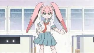 (?) Anime robot girl malfunction scene #10