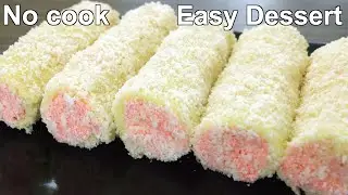 Just 10 Minutes Dessert with few Ingredients | Instant & Easy Dessert Recipe