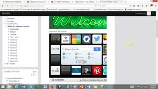 Adding Blocks to Your Moodle Course
