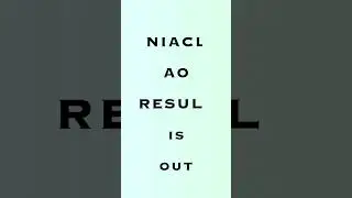 Nicl ao result out🔥🔥🔥#niacl #niaclao #shorts