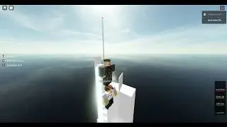 Frog jumping to a huge white building.
