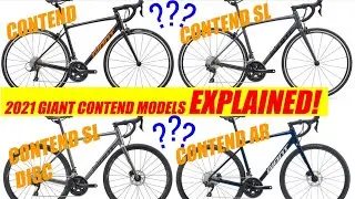 2021 Giant Contend Models Explained | Giant Contend SL | Giant Contend AR