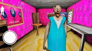 Granny Squid Game Mod Is Crazy | I Escaped The Red Light Area 💀