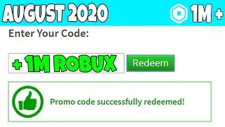 *AUGUST 2020* ALL NEW PROMOCODES IN ROBLOX (WORKING)