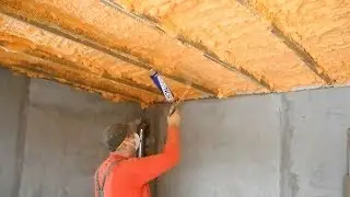 Polynor.Жидкий утеплитель.Утепление потолка