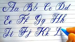 Cursive-Calligraphy Letters Atoz | MACHINE EMBROIDERY FONT STYLE 