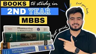Books to Study in 2nd Year MBBS | Pathology | Pharmacology | Microbiology