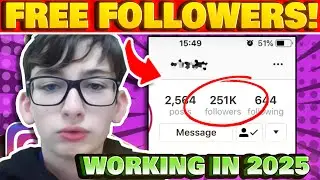 Free Instagram Followers in 2025?! How to get 5,000 Instagram Followers for FREE! (FAST METHOD)