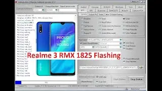 Realme 3 RMX1825 Dead Repaire Flashing By Miracle Box thunder Offline Scatter File