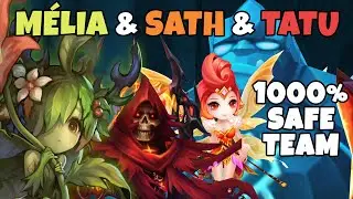 Mélia, Sath & Tatu: les teams Dots infaillibles! GB12 et Forteresse 10 SAFE! [Summoners War]