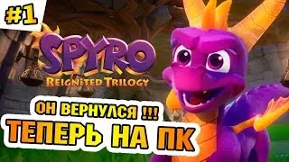 SPYRO REIGNITED TRILOGY - ON PC !!! 100% 1st LAND #1