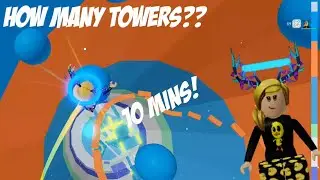 How Many Towers Can I Beat in 10 Mins (and 6 secs) // TOWER OF HELL