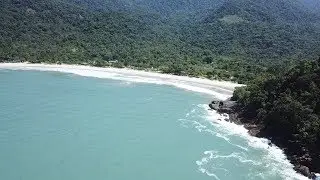 Praia Camburi (Ubatuba - SP) - Imagens Aéreas