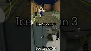 Ice Scream 3 Vs Ice Scream 4 Jumpscare #