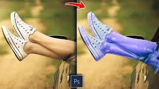 How To: Plastic Effect In Photoshop (2 Min)