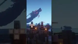 Building a Huge Chinese Dragon in Minecraft! 