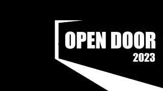 OPEN DOOR - Полное прохождение - Хоррор игра 2023 - Финал - Концовка - Обзор игры