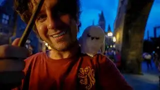 Buying An Owl And A New Interactive Wand On A Fun Night At Islands Of Adventure!