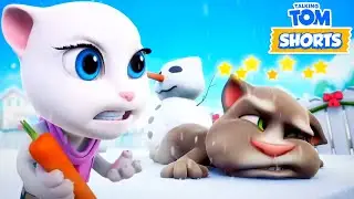 Talking Tom - Snowball Fight ☃️ Cartoon for kids Kedoo Toons TV