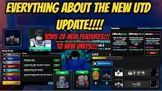 Everything about the new UTD update !!! - Tons of new Features and Units !!!!