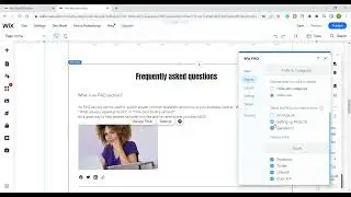 Adding FAQ to Wix site | Wix Tutorial