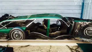 GTA 5 Satisfying Crushing Sedan Cars in Hydraulic Car Crusher