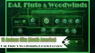 Andean Quena & Siku Panpipe with Edge-Blown VST VST3 Audio Unit EXS24 KONTAKT. DAL Flute & Woodwinds