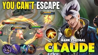 CLAUDE BEST BUILD AND GAMEPLAY 2022 ~ CLAUDE TOP GLOBAL 2022 ~ MOBILE LEGENDS