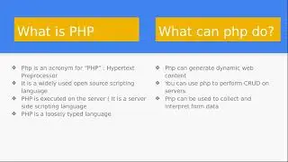 1. Introduction to PHP