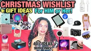 My CHRISTMAS WISHLIST and Gift Guide 2021 | 40 + Gift Ideas for Him & Her | Vlogmas Day 1