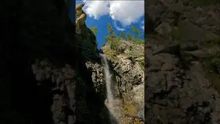 Водопад Тэмэлиг Окинский район Бурятия