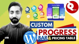 Building of Progress Bar and Fancy Pricing Table in Elementor in WordPress || Advance Tutorial
