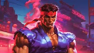 Synthwave music for playing Street Fighter 6