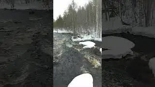 приток реки Чирка-Кемь на Севере Карелии