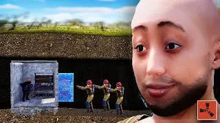 The STRANGEST Rust Server Ever! (everything is underground)